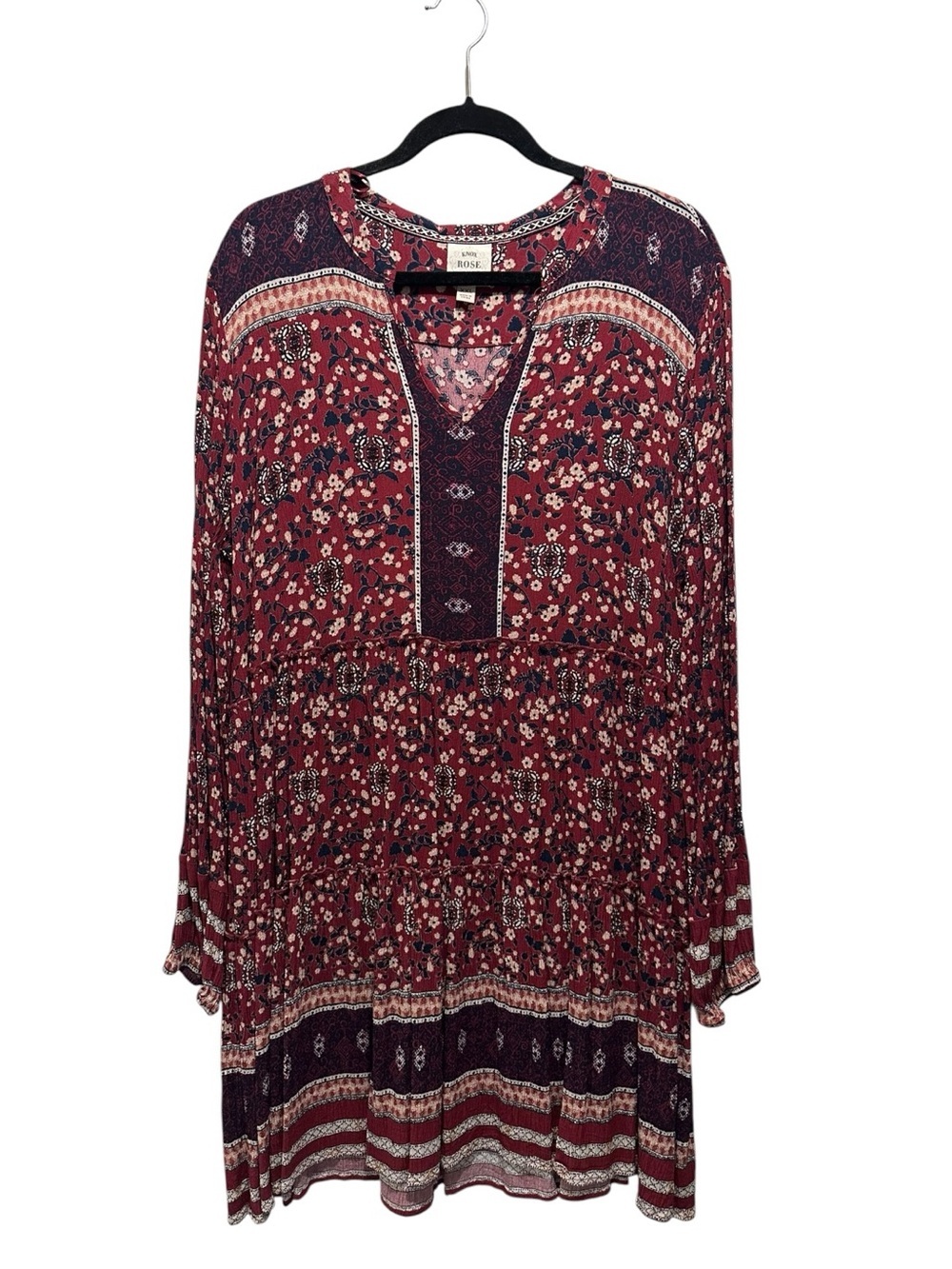Knox Rose Long-Sleeve Dress XXL